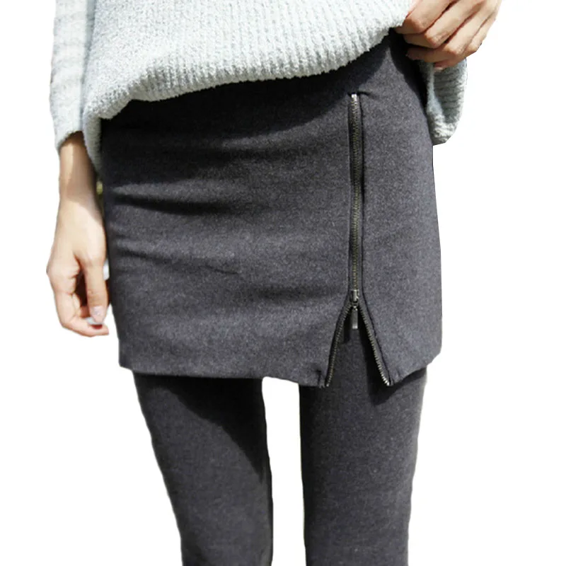 CHSDCSI Women Cotton Legging Twp Pieces Autumn Side Zipper Leggings Female Long Female Stitching Skirt&Legging Spring Leggins
CHSDCSI Women Cotton Legging Twp Pieces Autumn Side Zipper Leggings Female Long Female Stitching Skirt&Legging Spring Leggins