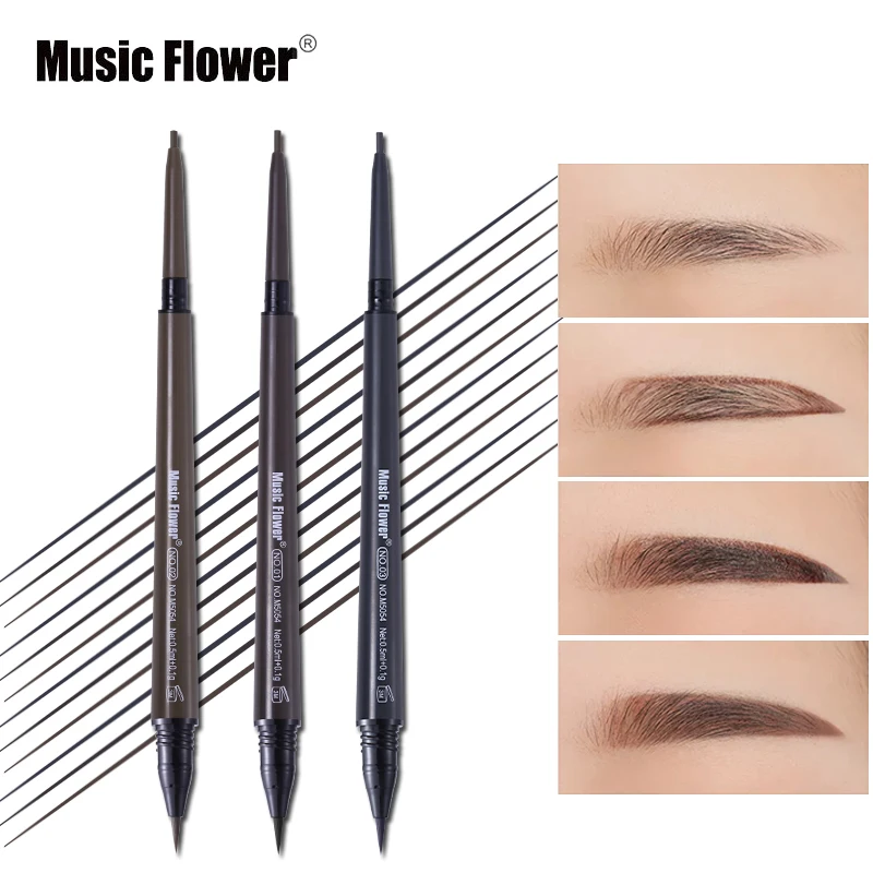 Music Flower 3 Colors Eyebrow Pencil + Tint Eyebrow Liquid Waterproof 24H Long Lasting Super Fine Lines Eye Brown Natrual Grey
Music Flower 3 Colors Eyebrow Pencil + Tint Eyebrow Liquid Waterproof 24H Long Lasting Super Fine Lines Eye Brown Natrual Grey