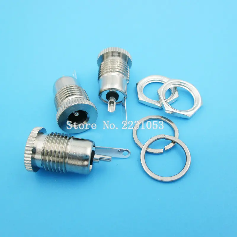 5PCS/LOT DC099 DC-099 5.5 mm x 2.5mm DC Power Jack Socket Female Panel Mount Connector 5.5*2.1 mm
5PCS/LOT DC099 DC-099 5.5 mm x 2.5mm DC Power Jack Socket Female Panel Mount Connector 5.5*2.1 mm