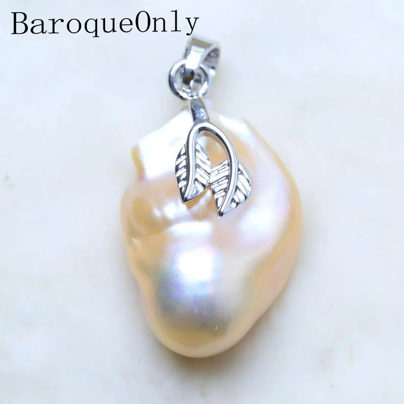 BaroqueOnly 18-30mm super big size pearl pendant high luster natural freshwater nuclear pearl fine jewelry silver pendant PV
BaroqueOnly 18-30mm super big size pearl pendant high luster natural freshwater nuclear pearl fine jewelry silver pendant PV