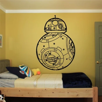 Home Decor Wall Vinyl Sticker DecalWall Room Vinyl Sticker Mural Decal Star Wars BB8 Robot Logo Film Game Wall Sticker D128
Home Decor Wall Vinyl Sticker DecalWall Room Vinyl Sticker Mural Decal Star Wars BB8 Robot Logo Film Game Wall Sticker D128