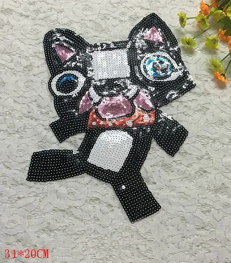 High Quanlity Sequins Embroidery Black Cats Patch Applique Sew On Clothes Docarate Accessory Patchwork DIY
High Quanlity Sequins Embroidery Black Cats Patch Applique Sew On Clothes Docarate Accessory Patchwork DIY