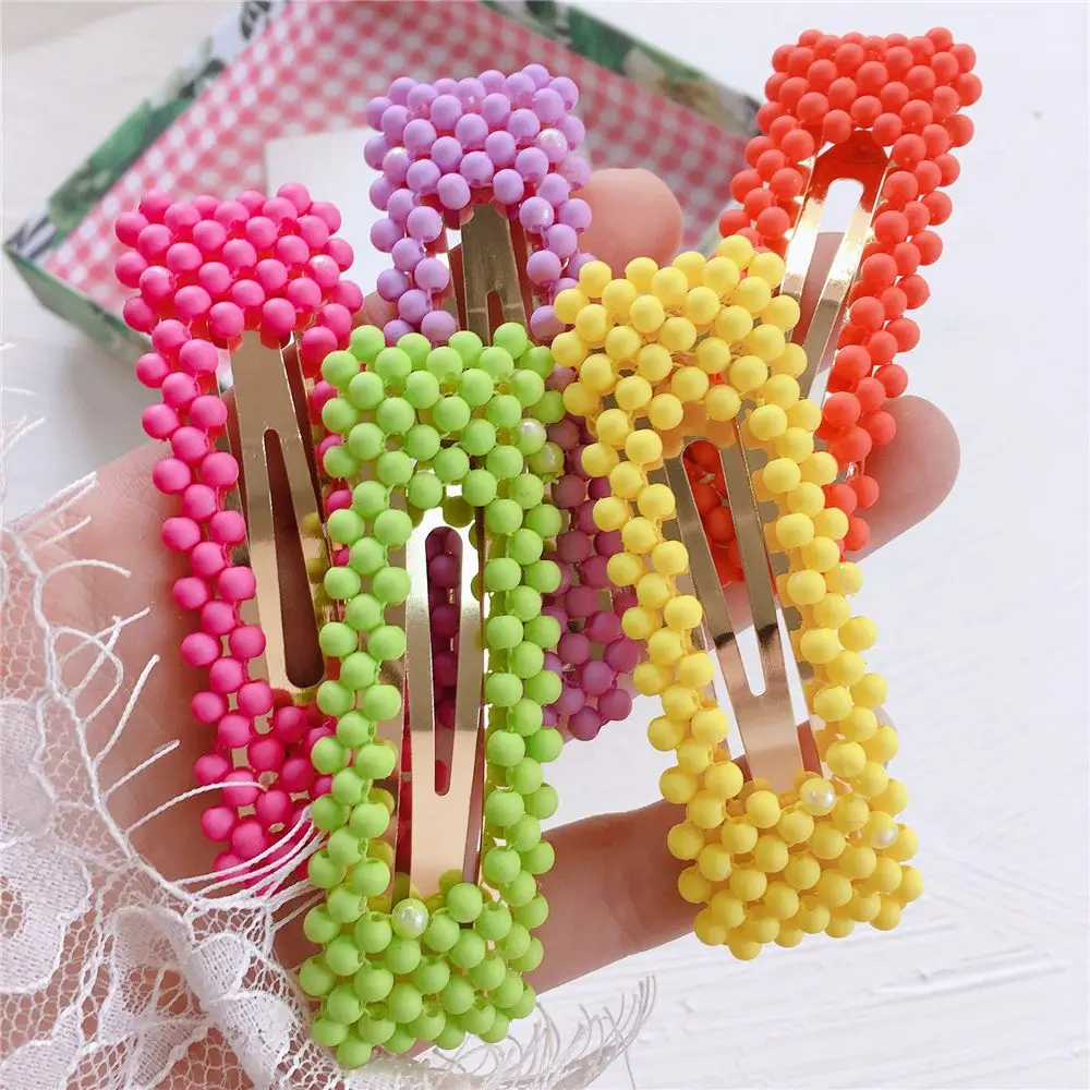 Korea Fashion Fluorescent Color Frosted Beads Fairy BB Clip Student Girl Simple Cute Beading Beautiful Hairpins Hair Accessories
Korea Fashion Fluorescent Color Frosted Beads Fairy BB Clip Student Girl Simple Cute Beading Beautiful Hairpins Hair Accessories