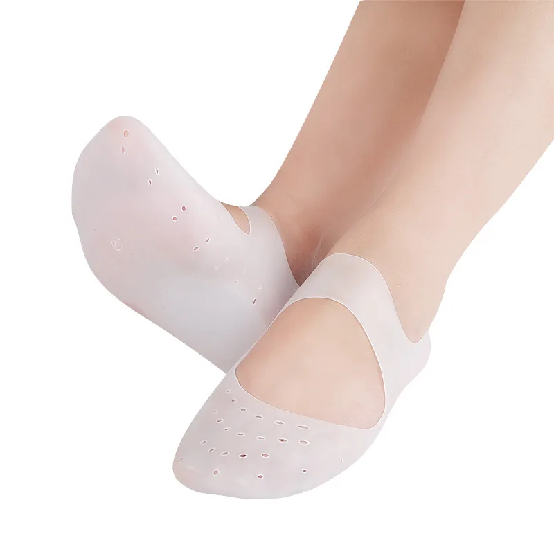 2pcs=1pair Silicone Moisturizing Gel Heel Socks Cracked Foot Skin Care Pedicure Protector Feet Massager Foot Pain Relief Sock
2pcs=1pair Silicone Moisturizing Gel Heel Socks Cracked Foot Skin Care Pedicure Protector Feet Massager Foot Pain Relief Sock