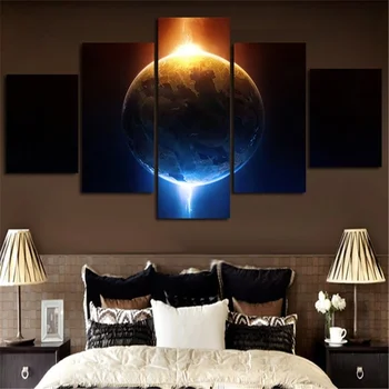 5 Panels Light To Earth Canvas Paintings Home Decor Vintage Wall Art Picture for Living Room (NO Framed)
5 Panels Light To Earth Canvas Paintings Home Decor Vintage Wall Art Picture for Living Room (NO Framed)