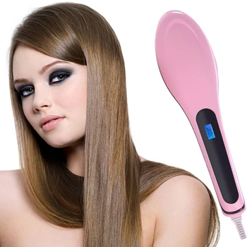 Professional Hair Straightener Brushes Beard Straightener Comb Fast Heat Salon Negative Ion Hair Styling Tool Hairdressing Comb
Professional Hair Straightener Brushes Beard Straightener Comb Fast Heat Salon Negative Ion Hair Styling Tool Hairdressing Comb
