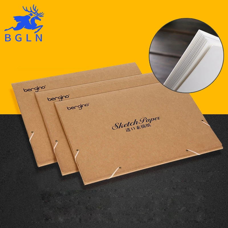 Imported Sketch Paper 20Sheets 4K/8k Sketch Book For Drawing Painting Professional Sketch Paper Book 
Imported Sketch Paper 20Sheets 4K/8k Sketch Book For Drawing Painting Professional Sketch Paper Book