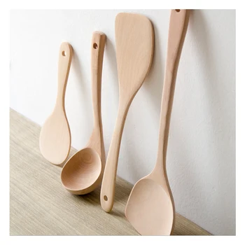 4Pcs/set kitchen Cooking tools Bamboo Wood Slotted Spatula Spoon Mixing Holder tableware Cooking Utensil Set kitchen Accessories
4Pcs/set kitchen Cooking tools Bamboo Wood Slotted Spatula Spoon Mixing Holder tableware Cooking Utensil Set kitchen Accessories