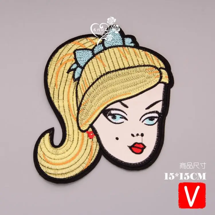 VIPOINT embroidery big girl patches woman patches badges applique patches for clothing DX-125
VIPOINT embroidery big girl patches woman patches badges applique patches for clothing DX-125