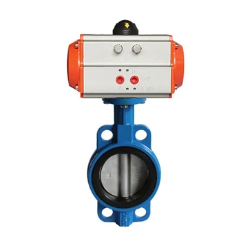 3 inch Cast Iron Pneumatic Butterfly Valve Double Acting DN80 Casting Wafer Pneumatic Butterfly Valve with SS304 Disc EPDM
3 inch Cast Iron Pneumatic Butterfly Valve Double Acting DN80 Casting Wafer Pneumatic Butterfly Valve with SS304 Disc EPDM