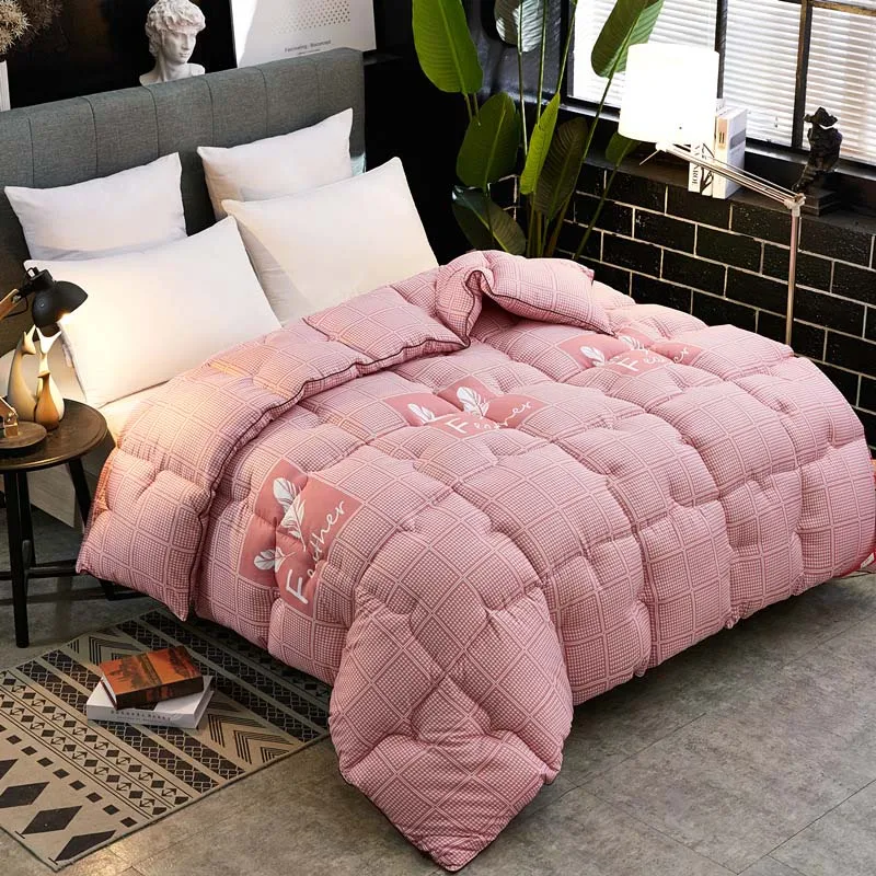 Chpermore 100% White Superfine fiber Duvets Winter Quilt High Quality Comforters Goose/Duck Down King Queen Twin Full
Chpermore 100% White Superfine fiber Duvets Winter Quilt High Quality Comforters Goose/Duck Down King Queen Twin Full