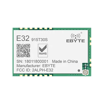 LoRa 915MHZ SX1276 Wireless Transceiver Module Long Range RF Transmitter Receiver IPEX Connector
LoRa 915MHZ SX1276 Wireless Transceiver Module Long Range RF Transmitter Receiver IPEX Connector