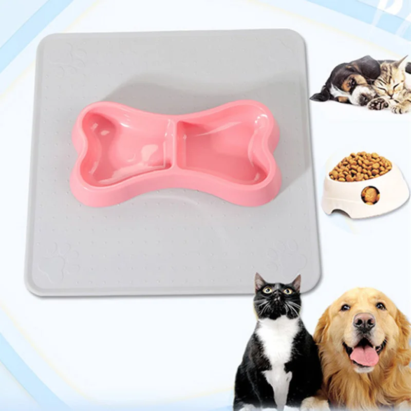 33cm Square Waterproof Pet Feeding Mat Puppy Cat Silicone Food Pad Anti-Slip Mats For Dog Bowl & Drinking Fountain Pet Supplies
33cm Square Waterproof Pet Feeding Mat Puppy Cat Silicone Food Pad Anti-Slip Mats For Dog Bowl & Drinking Fountain Pet Supplies