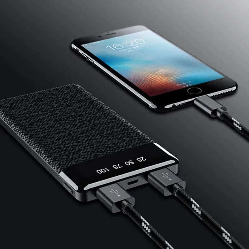Slim 10000mAh Power Bank USB Powerbank Portable External Battery Pack Charger for iPhone Samsung Xiaomi Mobile Phone Poverbank
Slim 10000mAh Power Bank USB Powerbank Portable External Battery Pack Charger for iPhone Samsung Xiaomi Mobile Phone Poverbank