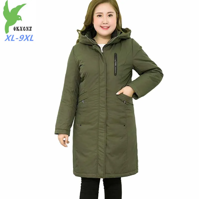 High quality winter parkas women Thick warm Hooded jackets Plus size XL-9XL Down cotton coats female Lining can be removed G35
High quality winter parkas women Thick warm Hooded jackets Plus size XL-9XL Down cotton coats female Lining can be removed G35