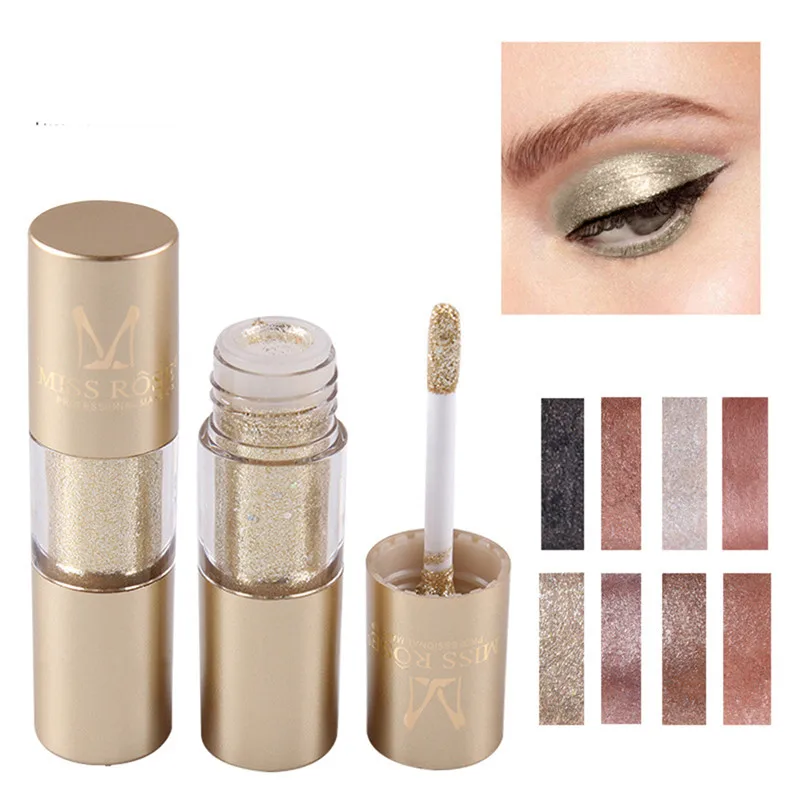 Manooby 8 Colors Shiny Eyeshadow Waterproof Liquid Eyeshadow Women's Cosmetic Eyeshadow Eyeliner
Manooby 8 Colors Shiny Eyeshadow Waterproof Liquid Eyeshadow Women's Cosmetic Eyeshadow Eyeliner