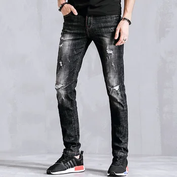 iSurvivor 2019 Men Scratched Ripped Hole Denim Jeans Pants Trousers Male Casual Fashion Slim Fit Spring Autumn Jeans Outwear Men
iSurvivor 2019 Men Scratched Ripped Hole Denim Jeans Pants Trousers Male Casual Fashion Slim Fit Spring Autumn Jeans Outwear Men