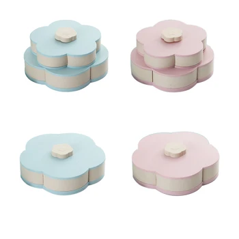 Double-layer Rotating Fruit Plate Petal Shape 10 Grids Candy Storage Tray Wedding Decoration
Double-layer Rotating Fruit Plate Petal Shape 10 Grids Candy Storage Tray Wedding Decoration