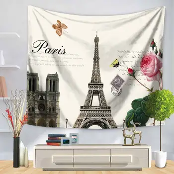Home Decorative Wall Hanging Carpet Tapestry Rectangle Bedspread Vintage Building Eiffel Tower Pisa Pattern GT1245
Home Decorative Wall Hanging Carpet Tapestry Rectangle Bedspread Vintage Building Eiffel Tower Pisa Pattern GT1245