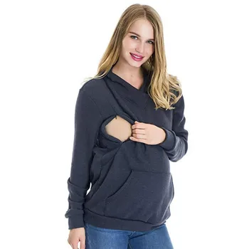 Long Sleeves Maternity Hoodies with Hat Spring Autumn Nursing Hoodie Sweaters Lactation Matherinity Clothes for Breastfeeding
Long Sleeves Maternity Hoodies with Hat Spring Autumn Nursing Hoodie Sweaters Lactation Matherinity Clothes for Breastfeeding