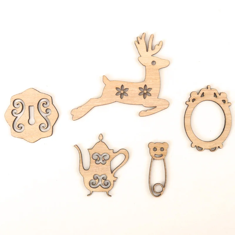 Deer Kettle Mirror Pattern Wooden Scrapbooking Collection Craft Handmade Accessory Home Decoration DIY 36-73mm 10pcs
Deer Kettle Mirror Pattern Wooden Scrapbooking Collection Craft Handmade Accessory Home Decoration DIY 36-73mm 10pcs
