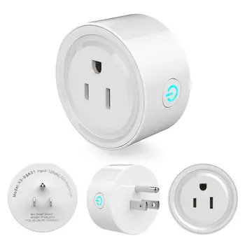 Newest US Plug Smart Wifi Wireless Switch Remote Control Voice Timer Socket Wireless Outlet control function plug for Smart Home
Newest US Plug Smart Wifi Wireless Switch Remote Control Voice Timer Socket Wireless Outlet control function plug for Smart Home