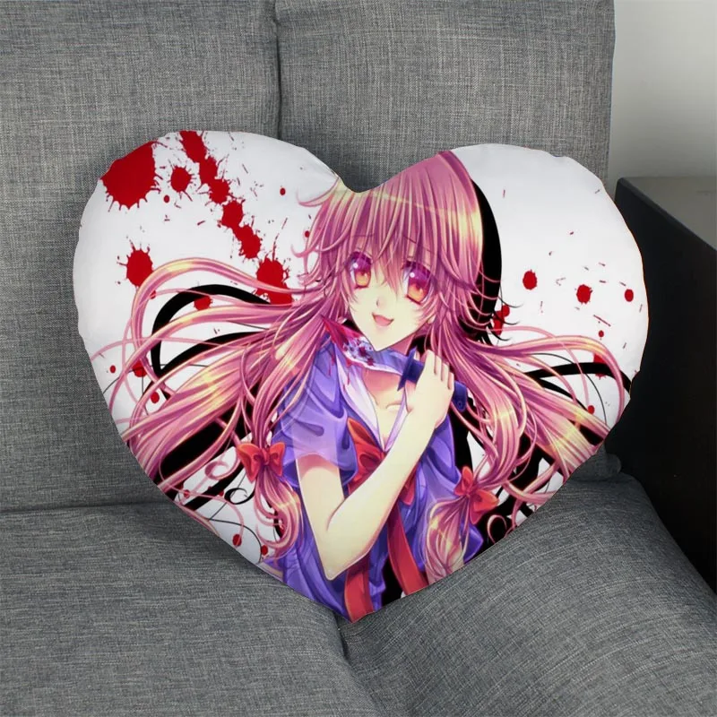 Custom Yuno Gasai Heart Shape Pillow Cover Custom Zipper Pillowcase Cover Wedding Home Office Decorative gift 1pcs custom
Custom Yuno Gasai Heart Shape Pillow Cover Custom Zipper Pillowcase Cover Wedding Home Office Decorative gift 1pcs custom