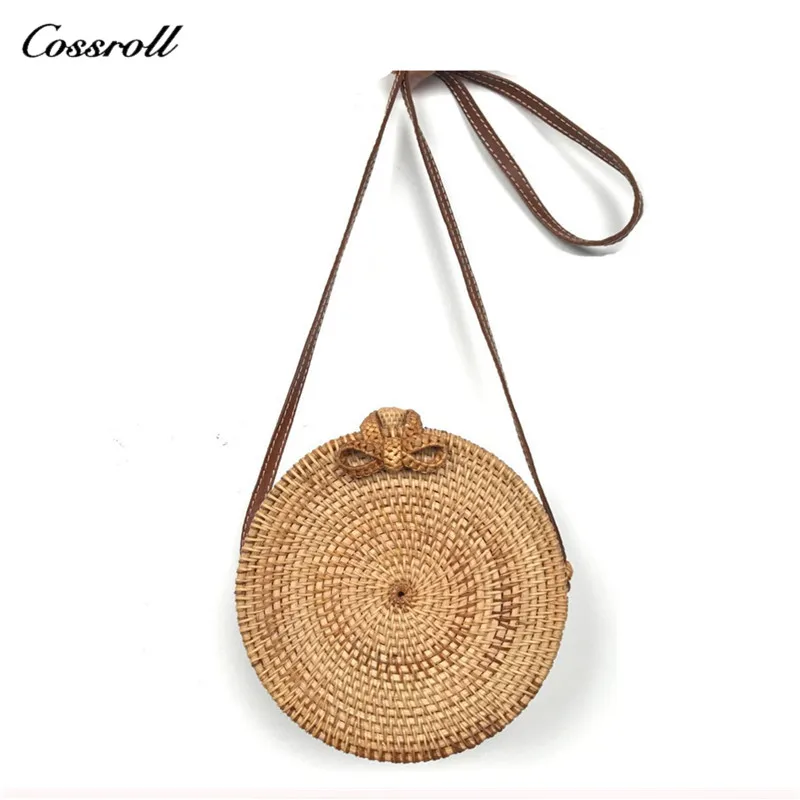 Vietnam Round Straw Bag Crossbody Bags For Women 2018 Bohemia Hand Woven Rattan Style Circle Summer Beach Bag INS Popular
Vietnam Round Straw Bag Crossbody Bags For Women 2018 Bohemia Hand Woven Rattan Style Circle Summer Beach Bag INS Popular