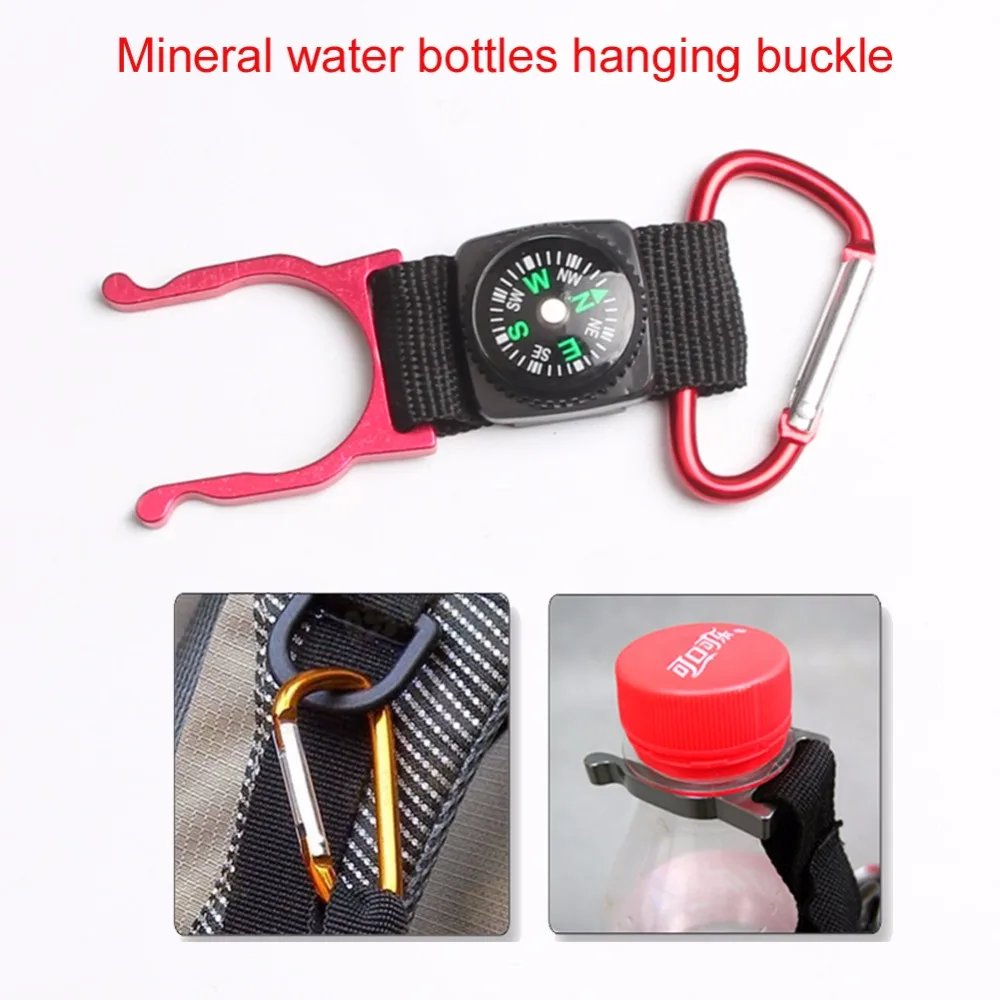 2 pieces Outdoor Camping Travel Carabiner Water Bottle Buckle Hook Clip Holder Hiking Climbing Tool Compass Survival Kit 21-0022
2 pieces Outdoor Camping Travel Carabiner Water Bottle Buckle Hook Clip Holder Hiking Climbing Tool Compass Survival Kit 21-0022