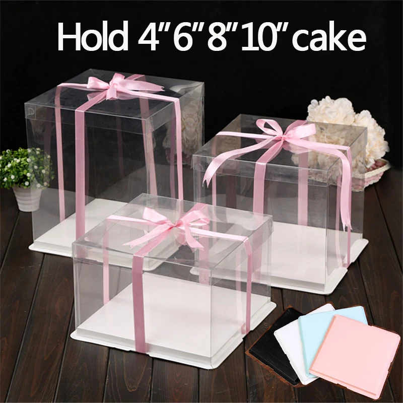 8 set 6/8/10 inch clear cake holder transparent paper cookies package box bakery display containers cake boxes plastic boards
8 set 6/8/10 inch clear cake holder transparent paper cookies package box bakery display containers cake boxes plastic boards