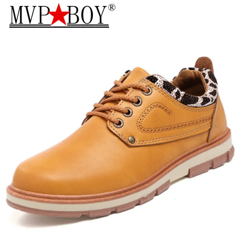 MVPBOY New Promotion Men's Casual Shoes Men work safety leather shoes British waterproof lace up footwear Blue Black Yellow
MVPBOY New Promotion Men's Casual Shoes Men work safety leather shoes British waterproof lace up footwear Blue Black Yellow