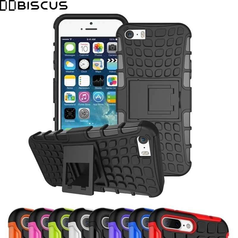 For iPhone X SE 5 5S Case Hybrid Armor Hard PC Plastic + Soft TPU Silicone Stand For iPhone 6 6S 8 7 Plus XR XS Max 11 Pro Cover
For iPhone X SE 5 5S Case Hybrid Armor Hard PC Plastic + Soft TPU Silicone Stand For iPhone 6 6S 8 7 Plus XR XS Max 11 Pro Cover
