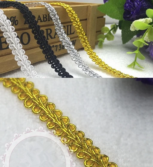 25 meters/lot Golden 4 Color Herringbone Lace Trim Centipede Edge Lace Fabric 8mm Wide Sew Webbing Ribbon
25 meters/lot Golden 4 Color Herringbone Lace Trim Centipede Edge Lace Fabric 8mm Wide Sew Webbing Ribbon