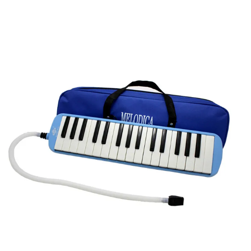 Blue 32-key piano melodica children's harmonica for students to teach and play harmonica ABS environmentally friendly materials
Blue 32-key piano melodica children's harmonica for students to teach and play harmonica ABS environmentally friendly materials