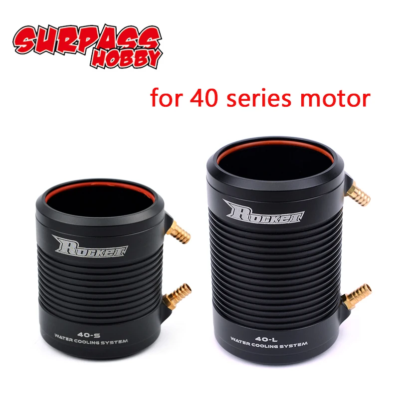 Rocket Aluminum 40-S 40-L Water Cooling Jacket Cover for 4074 4082 4092 RC Boat Brushless Motor
Rocket Aluminum 40-S 40-L Water Cooling Jacket Cover for 4074 4082 4092 RC Boat Brushless Motor