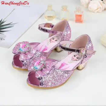 2018 Spring Autumn Girls elsa fashion shoes girls high-heeled kids children shoes High Quality princess girls Leather shoes
2018 Spring Autumn Girls elsa fashion shoes girls high-heeled kids children shoes High Quality princess girls Leather shoes