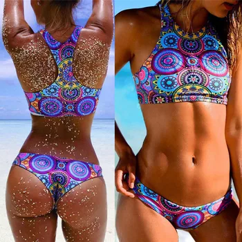 2020 Women Ladies Sexy Print Bandaue Bikini Set Push-up Padded Bra Biquini Swimsuit Beach Wear Maillot De Bain Femme
2020 Women Ladies Sexy Print Bandaue Bikini Set Push-up Padded Bra Biquini Swimsuit Beach Wear Maillot De Bain Femme