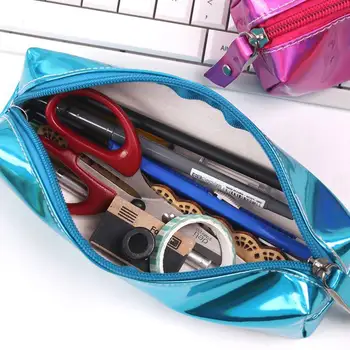 Iridescent Laser Pencil Case PU School Supplies Stationery Gift Pencilcase School Cute Pencil Box School Tools Bag
Iridescent Laser Pencil Case PU School Supplies Stationery Gift Pencilcase School Cute Pencil Box School Tools Bag