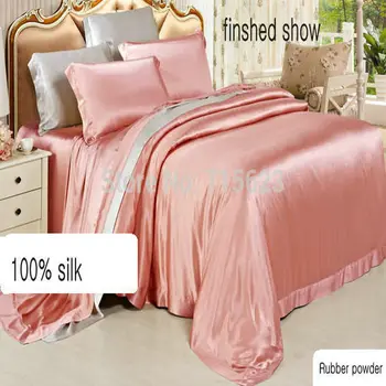Free Shipping Wholesale solid color 100% pure Silk Duvet Cover 19mm 100% seamless 
Free Shipping Wholesale solid color 100% pure Silk Duvet Cover 19mm 100% seamless