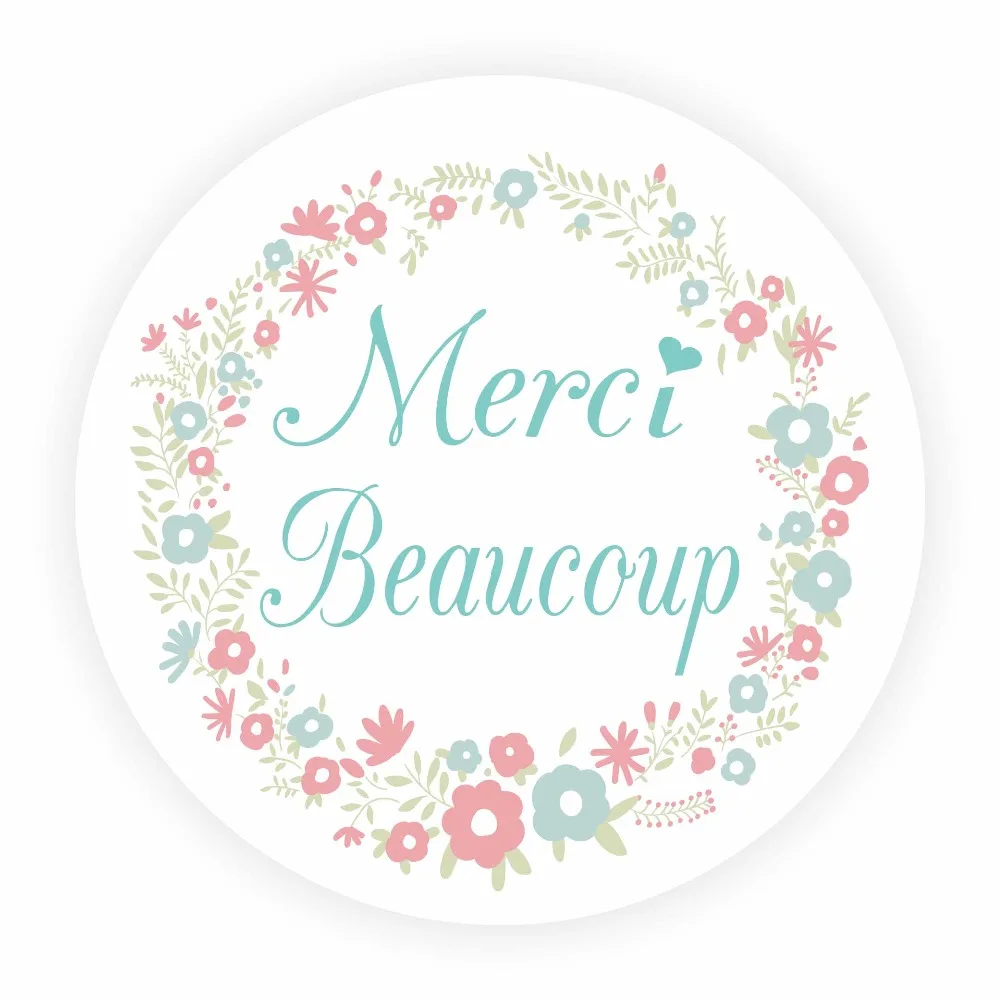 DouxArt 100 Pieces Stickers Merci Beaucoup, 40mm Garland Wedding Baptism Communion Party Decorations Handmade Seals Labels
DouxArt 100 Pieces Stickers Merci Beaucoup, 40mm Garland Wedding Baptism Communion Party Decorations Handmade Seals Labels