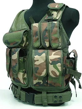 Outdoor Modern Warrior Tactical Airsoft Vest With Magazine Mag Pouches Camo Camouflage Black Tan For Hunting Shooting CS Games
Outdoor Modern Warrior Tactical Airsoft Vest With Magazine Mag Pouches Camo Camouflage Black Tan For Hunting Shooting CS Games