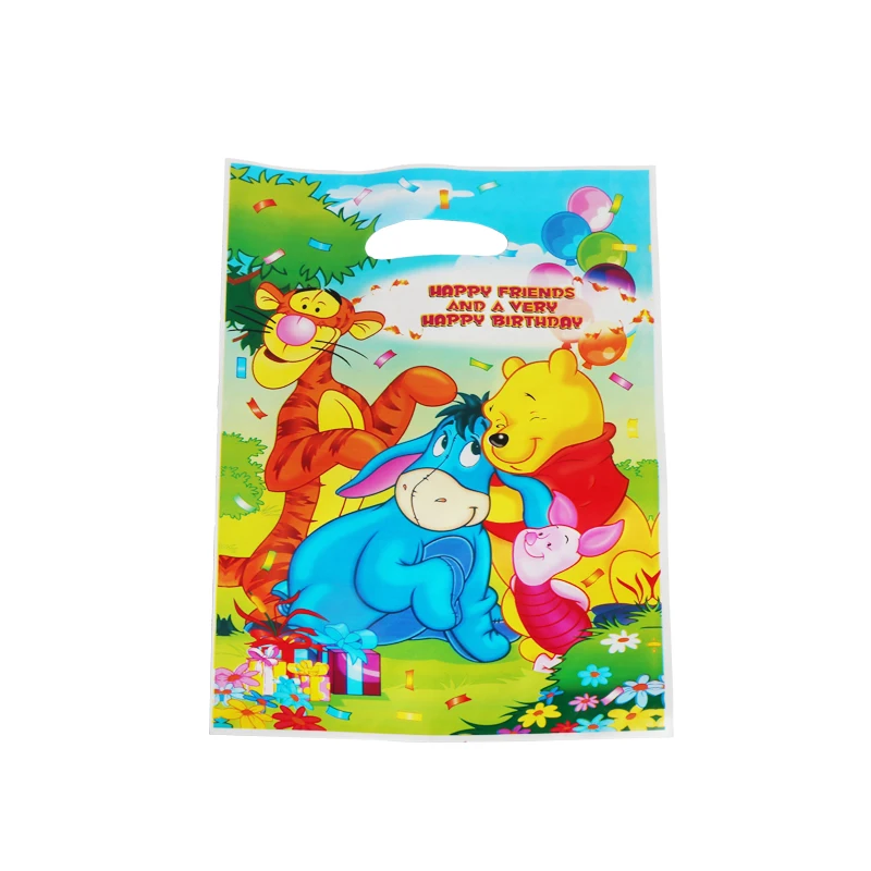 40pcs/lot Winnie the Pooh Gift Bags Kids Birthday Party Loot Bag Supplies Plastic Children Candy Bag Decoration Accessory
40pcs/lot Winnie the Pooh Gift Bags Kids Birthday Party Loot Bag Supplies Plastic Children Candy Bag Decoration Accessory