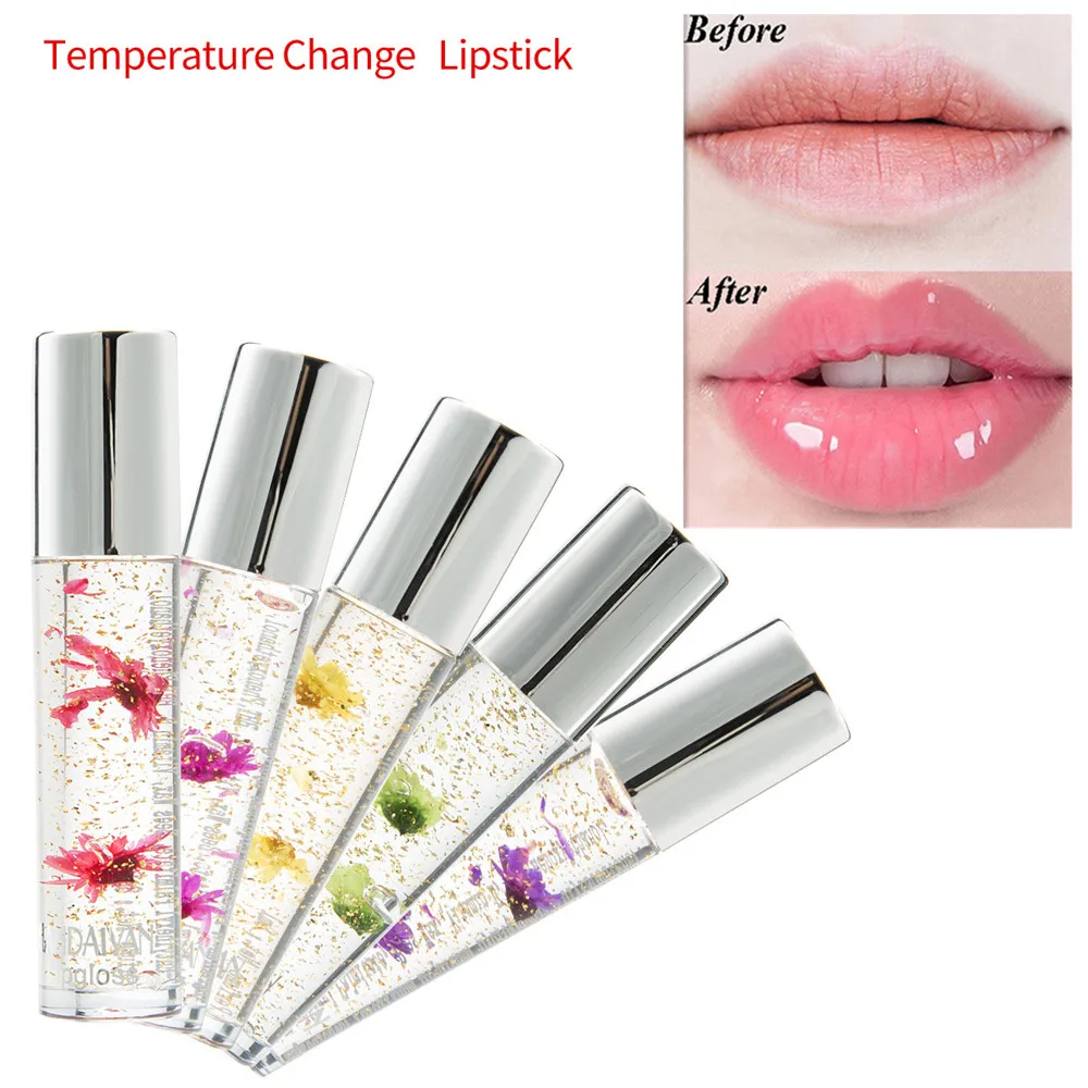 1 Pcs 3D Plump Temperature Change Color Gold Foil Flower Lip Plumper Lip Gloss Waterproof Moisturizing Lip Care Nutritious Oil
1 Pcs 3D Plump Temperature Change Color Gold Foil Flower Lip Plumper Lip Gloss Waterproof Moisturizing Lip Care Nutritious Oil