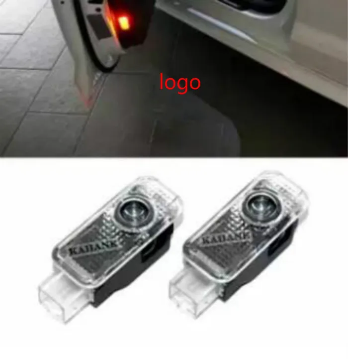 

2PC Car LED Door Warning Light welcome Logo Projector For audi a4 a5 a6 b5 b6 b7 q3 q5 q7 rs quattro s line c5 c6 tt sline a3 a7