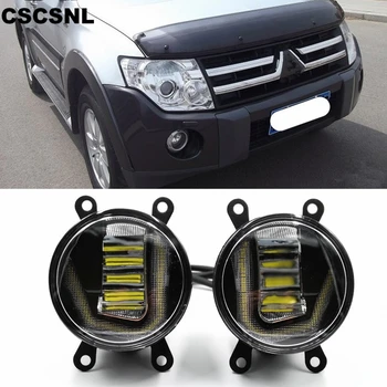 3-IN-1 Functions LED DRL Daytime Running Light Car Projector Fog Lamp with yellow signal For Mitsubishi Pajero V87 V97 2007-2014
3-IN-1 Functions LED DRL Daytime Running Light Car Projector Fog Lamp with yellow signal For Mitsubishi Pajero V87 V97 2007-2014