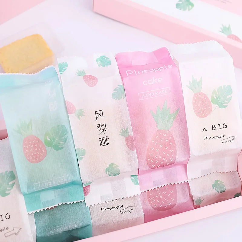50Pcs Thick Pineapple Crispy Bags Creative Baking Cake Cookie Candy Packaging Gift Paper Bag Pink pineapple Plastic Candy Bags
50Pcs Thick Pineapple Crispy Bags Creative Baking Cake Cookie Candy Packaging Gift Paper Bag Pink pineapple Plastic Candy Bags