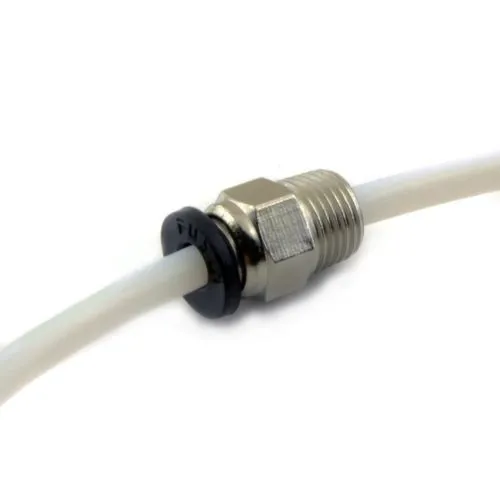 Funssor PC4-01 Pneumatic Straight Fitting for 4mm OD Reprap 3D Printer j-head Bowden Tube Pneumatic Connector
Funssor PC4-01 Pneumatic Straight Fitting for 4mm OD Reprap 3D Printer j-head Bowden Tube Pneumatic Connector