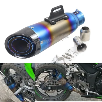 51mm Inlet Motorcycle Exhaust GP Project Carbon Fiber Modified Pipe With Moveable DB Killer For Honda R1 R3 R6 ER6N
51mm Inlet Motorcycle Exhaust GP Project Carbon Fiber Modified Pipe With Moveable DB Killer For Honda R1 R3 R6 ER6N