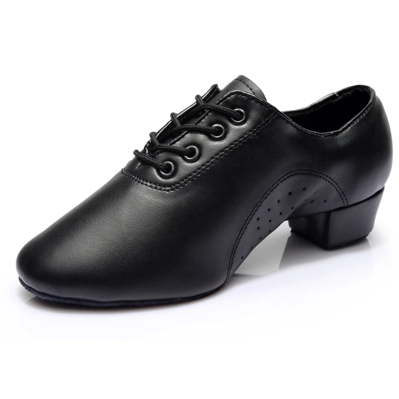 

Men's/Boy's Sneakers Practice Latin/Jazz Dance Shoes Leatherette Chunky 3.5cm Heel Black wholesale