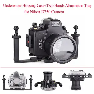 Underwater-Camera Aluminium-Tray Housing-Case Diving-Equipment Waterproof-Bag Meikon Underwater-Camera Aluminium-Tray Housing-Case Diving-Equipment Waterproof-Bag Meikon